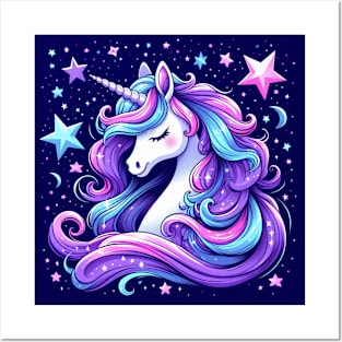 Magical Unicorn Posters and Art